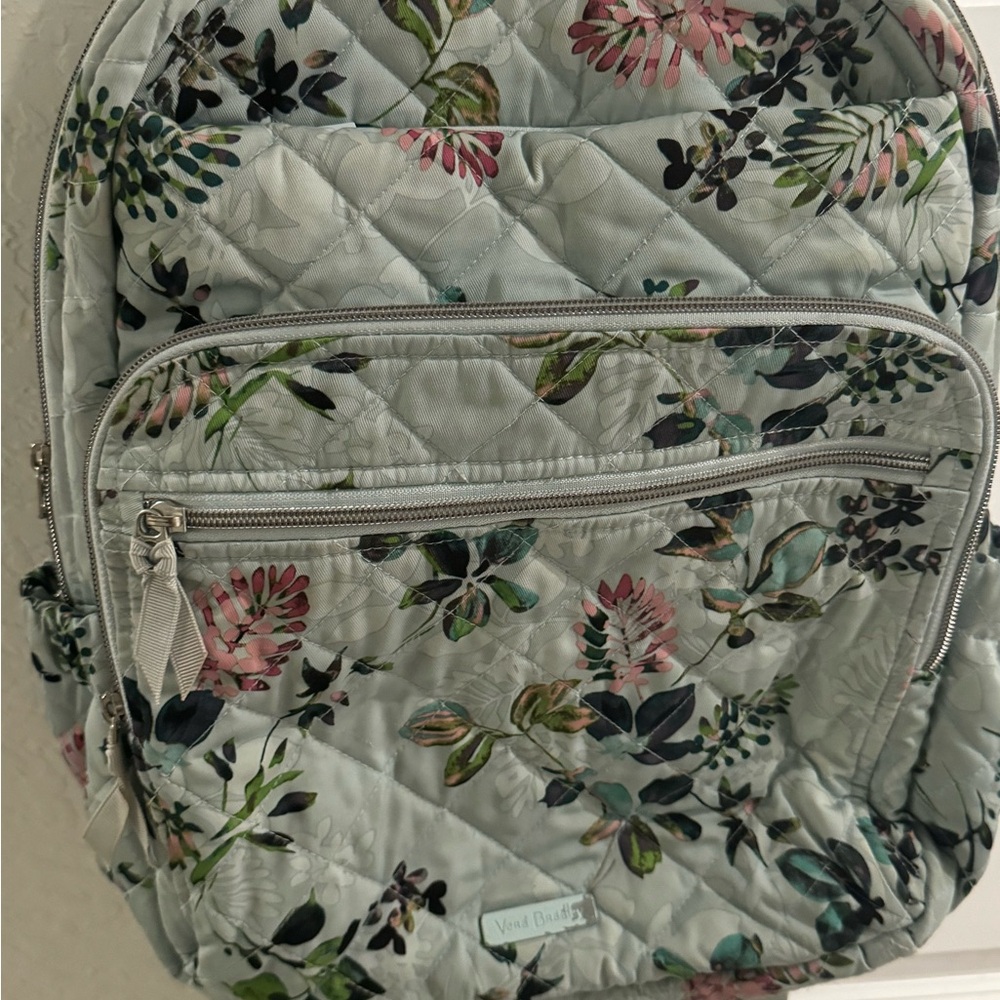 Vera Bradley large nylon backpack